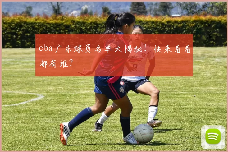 cba广东球员名单大揭秘！快来看看都有谁？