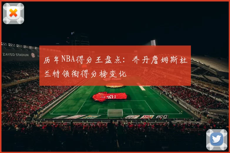 历年NBA得分王盘点：乔丹詹姆斯杜兰特领衔得分榜变化